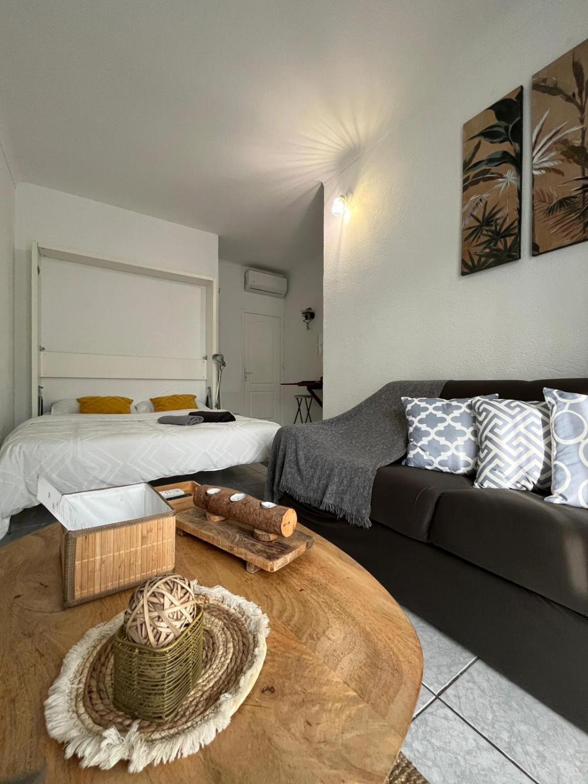 Appartement 20 Mts Plage, Pl Mediterranee, Vue Mer Parking Кане Экстерьер фото