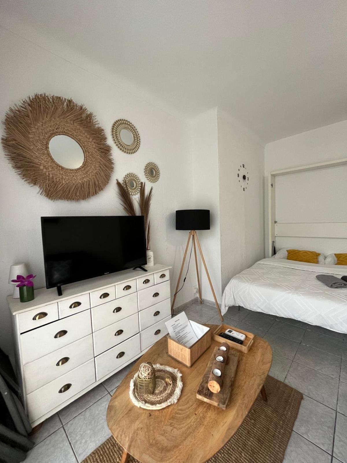 Appartement 20 Mts Plage, Pl Mediterranee, Vue Mer Parking Кане Экстерьер фото